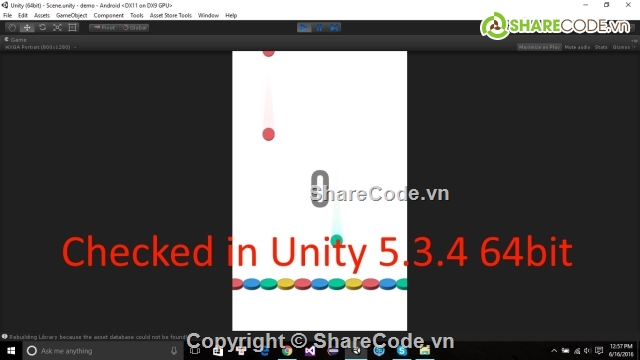 arcade game unity,unity source code,unity game source code,2d mobile game unity,Droppy Dots